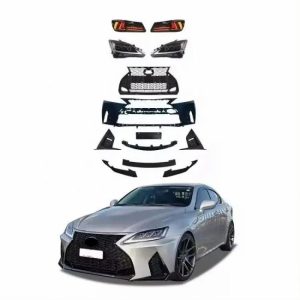 Car Bumpers |   Auto Body Kit Car Grille Front Bumper IS Upgard to 2020 Front Bumper for Lexus IS 2006-2012