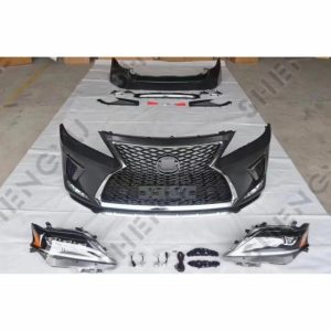 Car Bumpers |   Body kit for Lexus RX350 2009-2015 change to 2021 new style include front and rear bumper with grille and headlight taillight