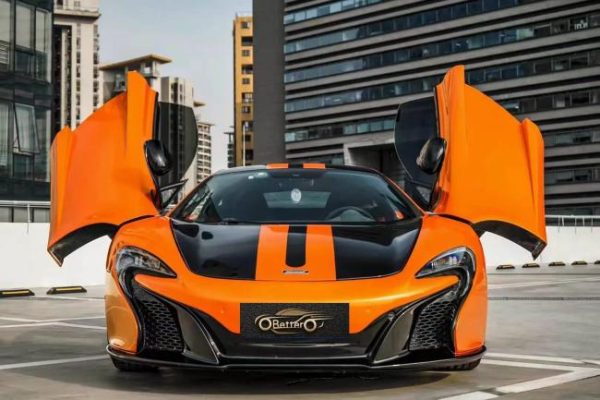 Car Bumpers |   BTC High quality car bodykit For McLaren MP4-12C Upgraded To 650S front rear bumpers Side Skirts Engine Hood