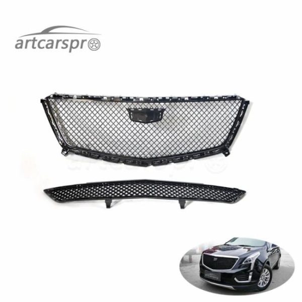 Car Bumpers |   Car AccessoriesCar Parts Car Bumper ABS Material Sport V Gloss Black Grille For Cadillac XT5 2016+