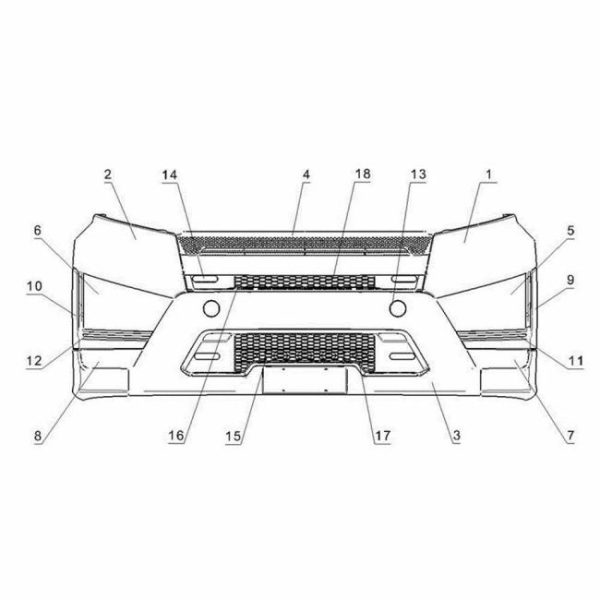 Car Bumpers |   Factory Price New Car Parts and Accessories Stainless Steel Front and Rear Bumper Frame Assembly for Sale