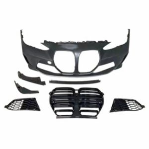 Car Bumpers |   For BMW 4 Series G22/G28 Modified M4 Style Front Bumper With Grill For BMW Body Kit Car Bumper 2020 +