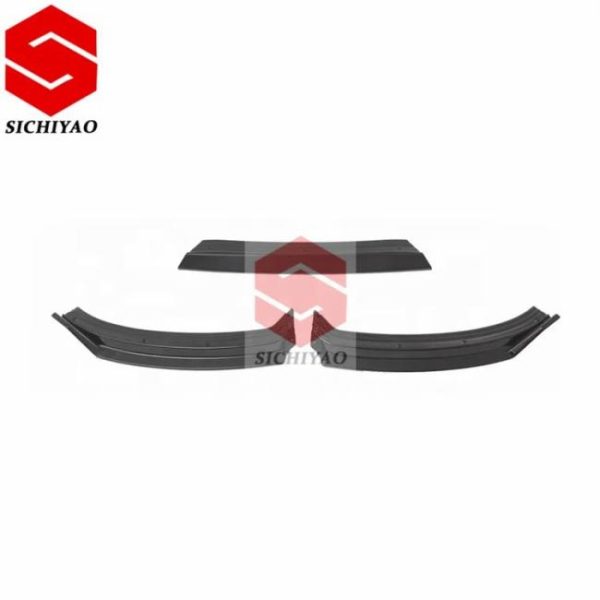 Car Bumpers |   For VW POLO front shovel style 3 pieces  Body kit spoiler 2014-2018 POLO style B ABS Rear front Bumper Diffuser Protector