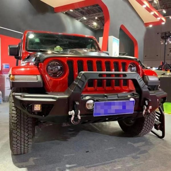 Car Bumpers |   new car bumpers steel material bumper for jeep jl 2019-2021 auto parts