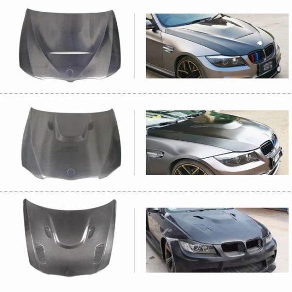 Engine Hoods |   engine hood 2005-2009 GTS Style Carbon Fiber Bonnet For BMW 3 Serises E92 Hood