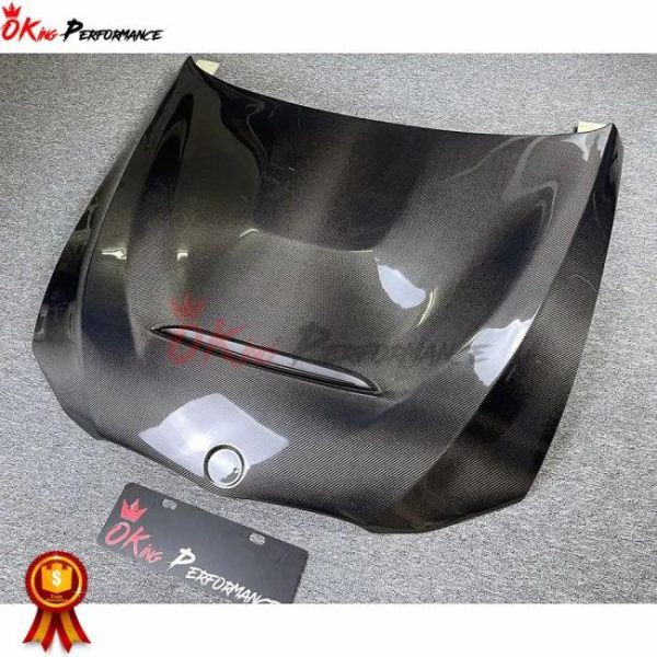 Engine Hoods |   GTS Style Carbon Fiber Car Engine Hood For BMW E92 E93 M3 Bonnet