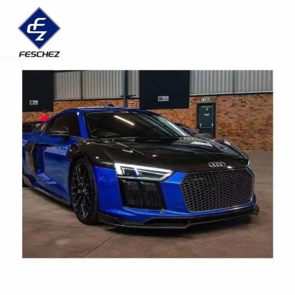 Engine Hoods |   High Quality Carbon Fiber Engine Hood For New Audi R8 R8 2017 Car Accessories Car Part