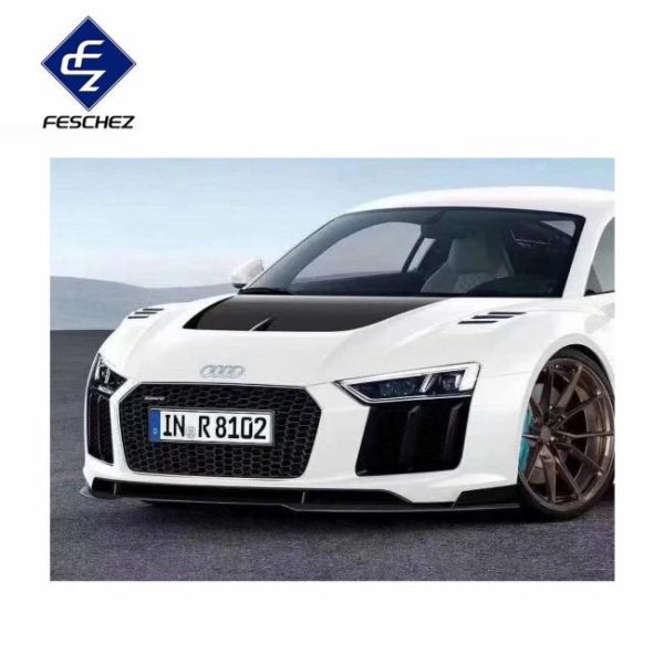 Engine Hoods |   High Quality Carbon Fiber Engine Hood For New Audi R8 R8 2017 Car Accessories Car Part