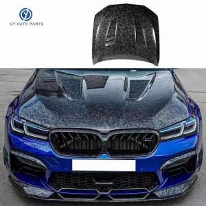 Engine Hoods |   High Quality Engine Hood Bonnet Forged Carbon Fiber Engine Cover For Bmw 5 Series G30 M5