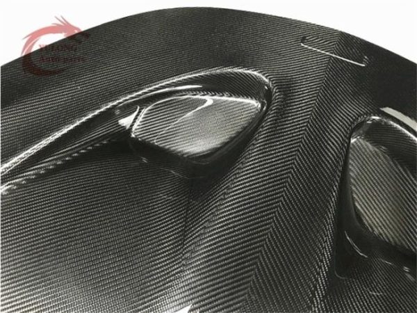 Engine Hoods |   High quality P1 style carbon fiber hood front trunk cover for McLaren 540C 570S 600LT hood