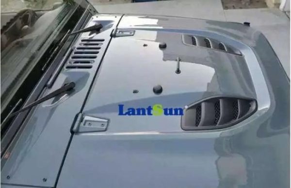 Engine Hoods |   Lantsun J066 10th Anniversary engine hood For Jeep JK for wrangler JK Hood bonnet