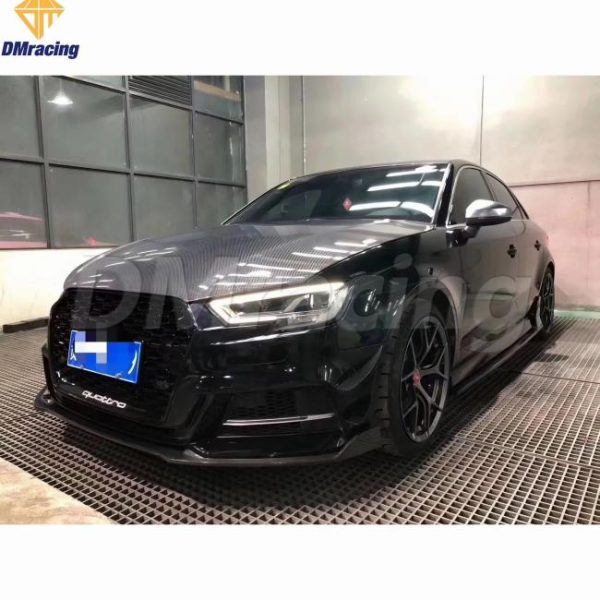 Engine Hoods |   OEM STYLE CARBON FIBER HOOD BONNET FOR AUDI A3 S3 RS3 2013-2020