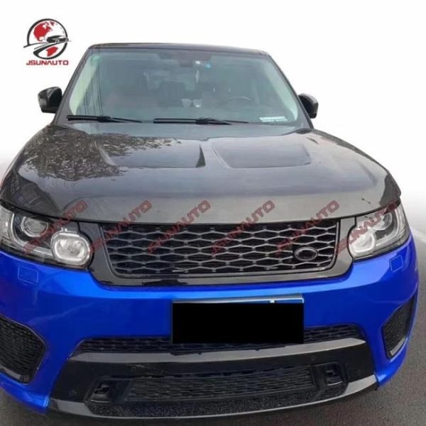 Engine Hoods |   Popular L494 Sport SVR Style Carbon Fiber Engine Cover Hood For Range Rover Sport 2014-2022 Hood Bonnet