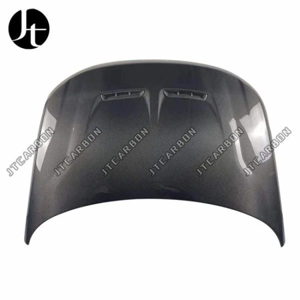 Engine Hoods |   Real Carbon Fiber Front Engine Hood Cover Fits For Land Rover Range Rover Sport SVR Style 2014-2021