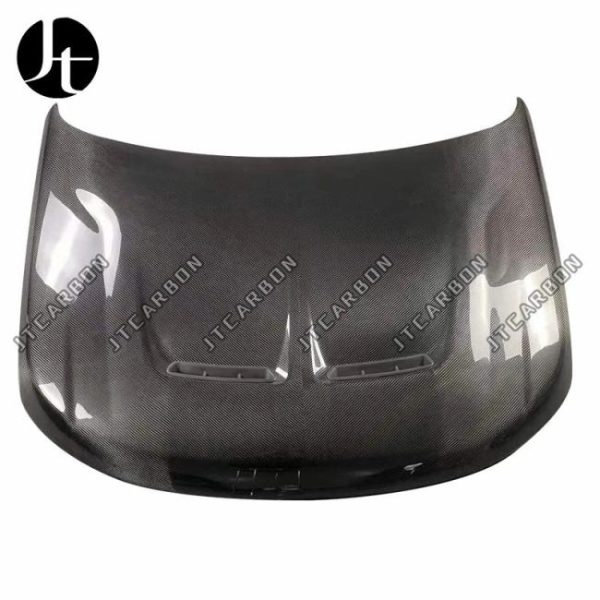 Engine Hoods |   Real Carbon Fiber Front Engine Hood Cover Fits For Land Rover Range Rover Sport SVR Style 2014-2021