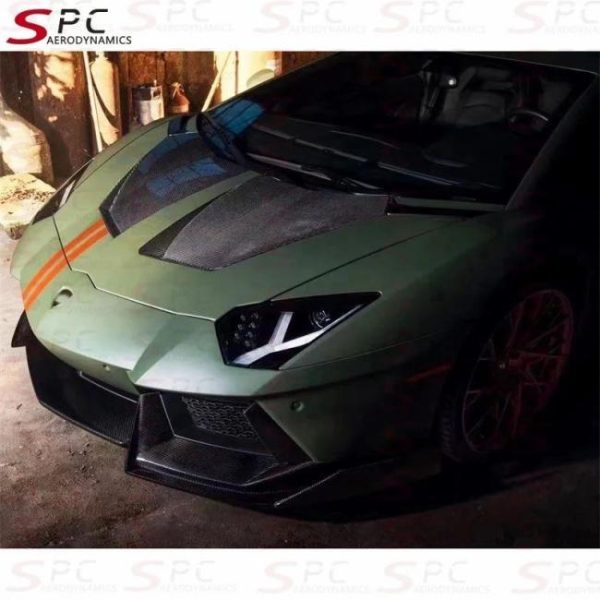 Engine Hoods |   SPC Dry Carbon Fiber Front Cover For Lamborghi Aventador Carbon Fiber Front Hood For Lamborghini LP700 LP720 LP750 SVJ 2011+