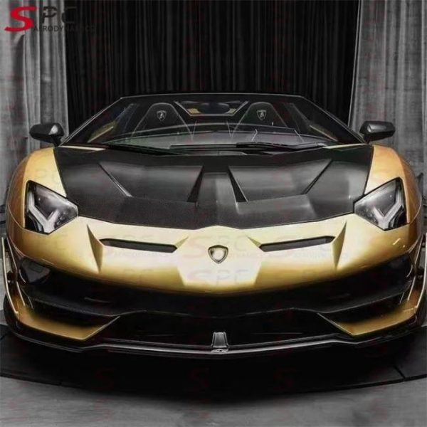 Engine Hoods |   SPC Dry Carbon Fiber Front Cover For Lamborghi Aventador Carbon Fiber Front Hood For Lamborghini LP700 LP720 LP750 SVJ 2011+