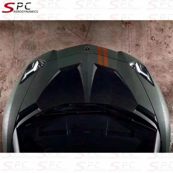 Engine Hoods |   SPC Dry Carbon Fiber Front Cover For Lamborghi Aventador Carbon Fiber Front Hood For Lamborghini LP700 LP720 LP750 SVJ 2011+