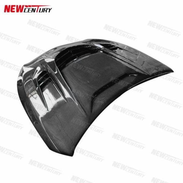 Engine Hoods |   Suitable for upgrading the 2015+Infiniti Q50 modified V-shaped carbon fiber engine hood with a special carbon fiber engine hood