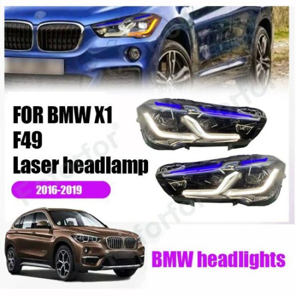 LED Headlights |   Car Tail Lighting For BMW X1 F49 2016-2019 Head Lamp LED Headlight Brake Light Rear Tail Lamp Auto Accessories