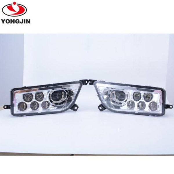 LED Headlights |   chrome LED Headlight for Polaris General 1000 XP Turbo RZR 900 2015-2018