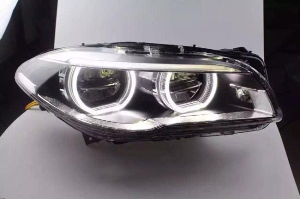 LED Headlights |   F10 Headlight for bmw f10 5 series full led headlight upgraded to Angel Eyes LED daily running lights 2010-2017