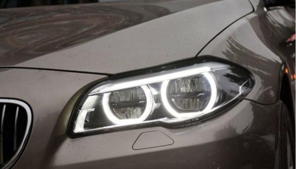 LED Headlights |   F10 Headlight for bmw f10 5 series full led headlight upgraded to Angel Eyes LED daily running lights 2010-2017