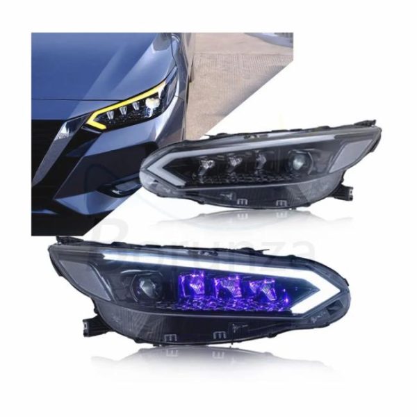 LED Headlights |   High Quality Auto Parts Head Lamp LED Headlights For Nissan Sylphy Sentra 2020-2022 Headlamp DD Style