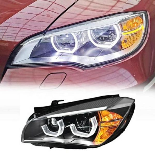 LED Headlights |   High quality new design X6 E71 LED headlight Laser version headlight for BMW lighting system