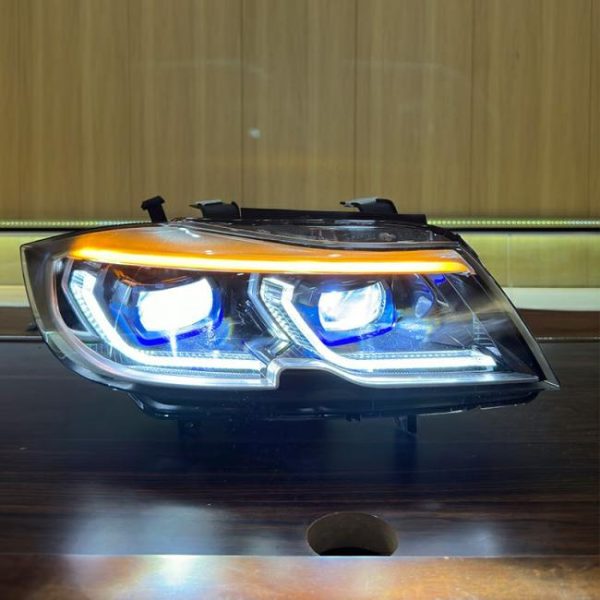 LED Headlights |   SJC Auto for BMW 3-Series E90 Headlights Assembly New Style Modification 2005-2012 LED Lens Daytime Running Light