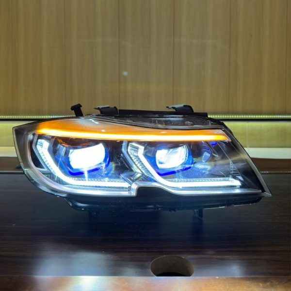 LED Headlights |   SJC Auto for BMW 3-Series E90 Headlights Assembly New Style Modification 2005-2012 LED Lens Daytime Running Light