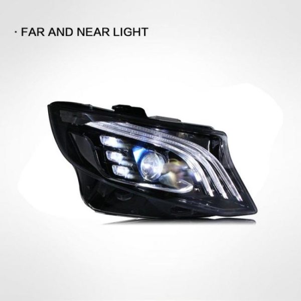 LED Headlights |   V Class Auto Headlights LED For BENZ VITO 2016-2019 Upgrade Maybach Style LED Headlights Turn Signal Assembly