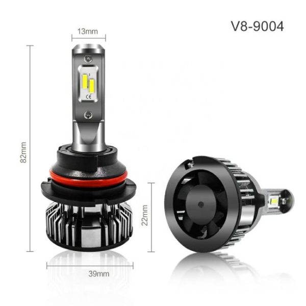 LED Headlights |   Wholesale 1Set 8000LM 50W Led Headlights Led Auto Lighting Headlight Led Bulb 9004/HB1 9007 Led Headlight Bulbs