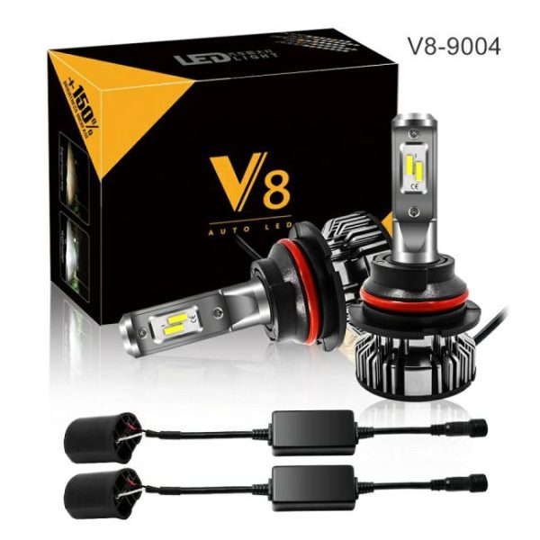 LED Headlights |   Wholesale 1Set 8000LM 50W Led Headlights Led Auto Lighting Headlight Led Bulb 9004/HB1 9007 Led Headlight Bulbs