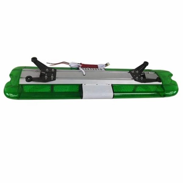 Other Light Bars |   120 watts DC 12V   Ambulance Green LED Light  Warning light bar with siren horn speaker