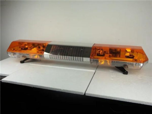 Other Light Bars |   1200mm amber red blue High-quality halogen rotating flash warning light bar with siren  (TBD02622)