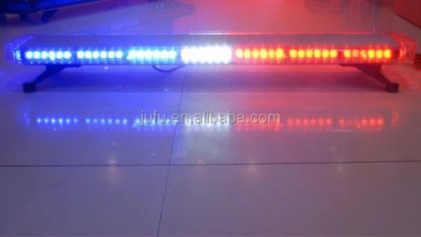 Other Light Bars |   12V-24V 47 inches 96W white amber red blue emergency strobe light for ambulance used public light bars