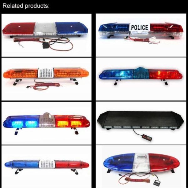 Other Light Bars |   47 inch best led strobe lights amber LED strobe kits truck emergency warning light bar