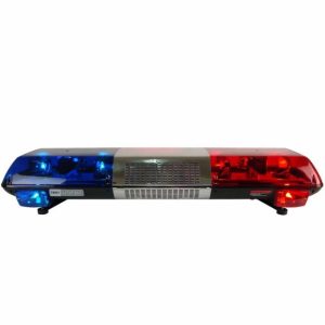 Other Light Bars |   47inch Red and Blue Strobe Ambulance Rotating Warning Light bar Halogen Lightbar with siren speaker