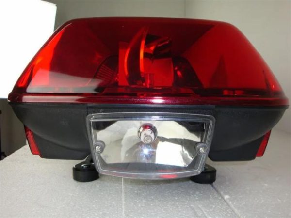 Other Light Bars |   47inch Red and Blue Strobe Ambulance Rotating Warning Light bar Halogen Lightbar with siren speaker