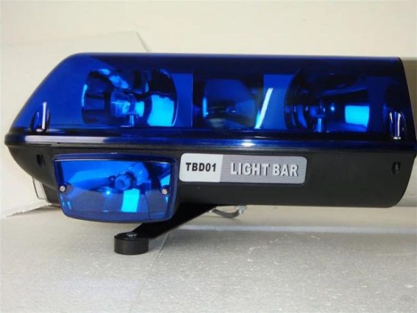 Other Light Bars |   47inch Red and Blue Strobe Ambulance Rotating Warning Light bar Halogen Lightbar with siren speaker