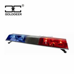 Other Light Bars |   Halogen Rotator Warning Lightbar Auto Flash Light Bar with 100w siren and Speaker