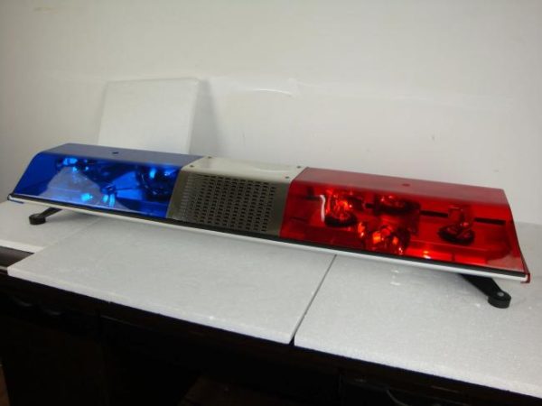 Other Light Bars |   Halogen Rotator Warning Lightbar Auto Flash Light Bar with 100w siren and Speaker