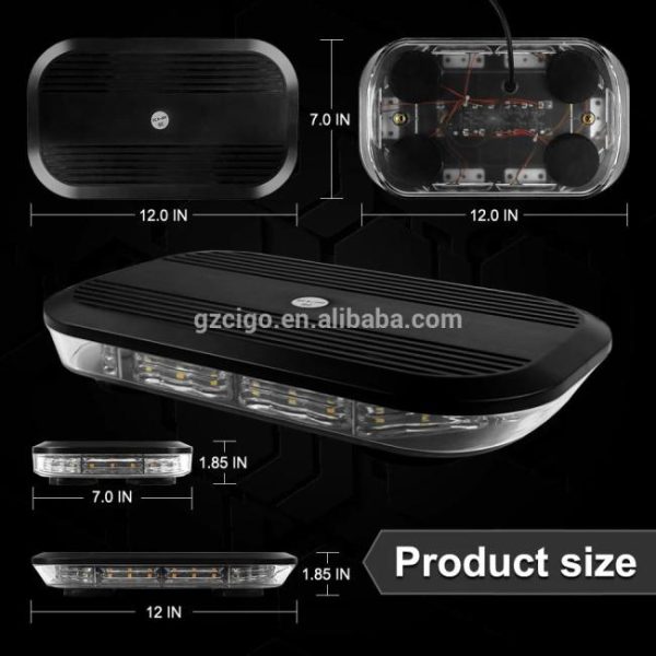 Other Light Bars |   LED-912 emergency light flashlight 12-30V emergency light bar 30W led emergency warning light