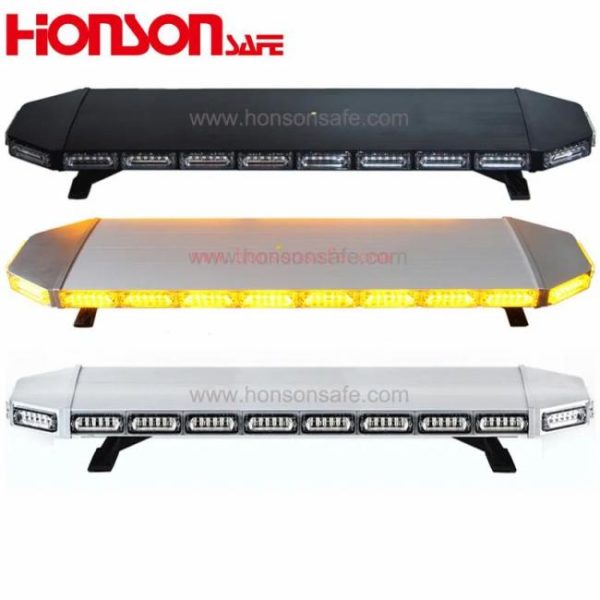 Other Light Bars |   LED Ambulance Vehicle Warning Light Bars Double color Amber blue warning led Vehicle roof light bar