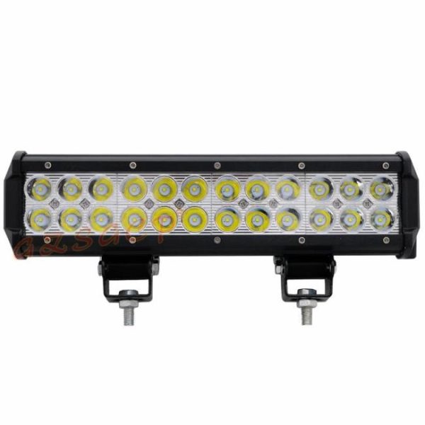 Other Light Bars |   Wholesale dual row straight 12v 24v  12inch 72w 4×4 car led light bar for trucks