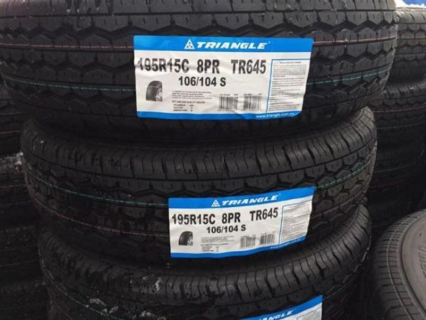 Passenger Car Tires |   Car Tire 195R15C Commercial Tyres China Triangle Brand