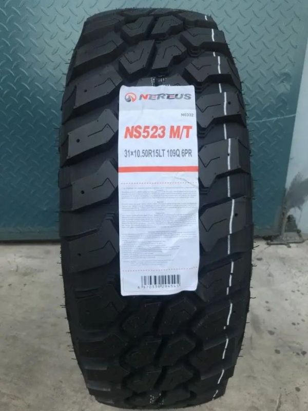 Passenger Car Tires |   NEREUS NS523 33×12.50R15LT POR 108Q used tires for sale mud grapplers