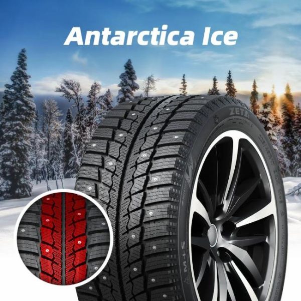 Passenger Car Tires |   Studded Winter Car Tires Studable Studless All Season ZETA PACE Brands China Supplier M+S ECE for Russia