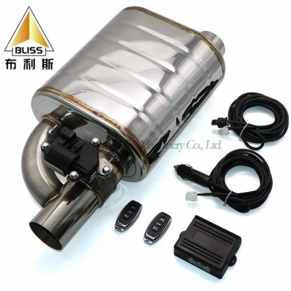 Tuning Exhausted Systems |   Car Exhaust System Modified Vacuum Valve Control Stainless Steel Valve Drum Diameter 51Mm 63Mm 76Mm Automobile Exhaust Pipe